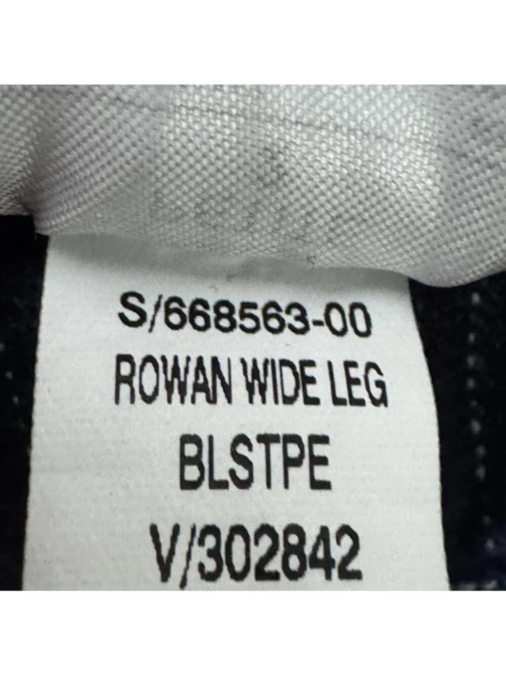 Banana Republic Rowan Wide Leg Pants Petite 2 Blue Stripe Linen Blend Pull On